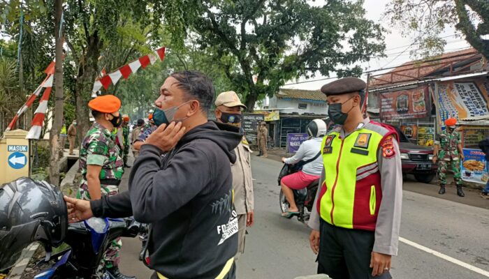 Masih Banyak Warga Terjaring dalam Operasi Yustisi