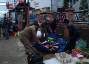 Pedagang Kaki Lima Ditertibkan Petugas