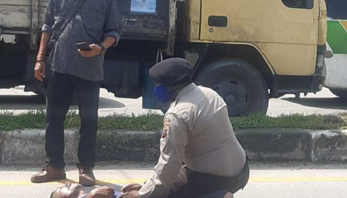 Mayat Tergeletak di Depan Polda Sumut, Begini Faktanya