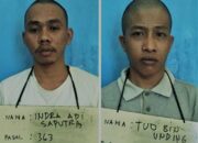 Dua Napi Meloloskan Diri Tengah Diburu Aparat