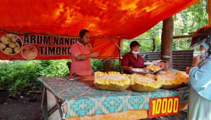 Tak Disangka Omset Jualan Nangka Ini Mengalir Drastis
