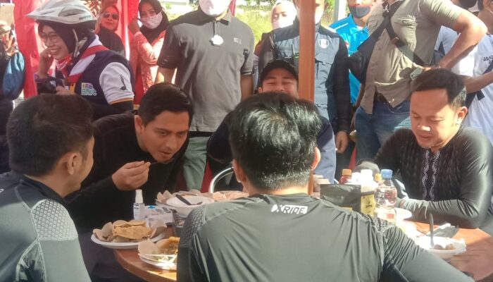 Hengki Gelar Triathlon, Ada Gowes hingga Golf, Ada Promosi UMKM Juga