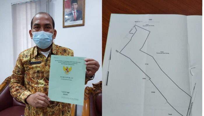 Kado untuk Imigrasi Kelas I Non TPI dari Pemkot Serang
