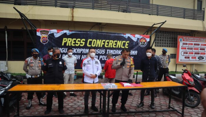 Lima Kawanan Curanmor Ditangkap Polisi