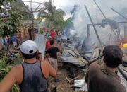 Tiga Rumah Warga Ludes Dilahap Api