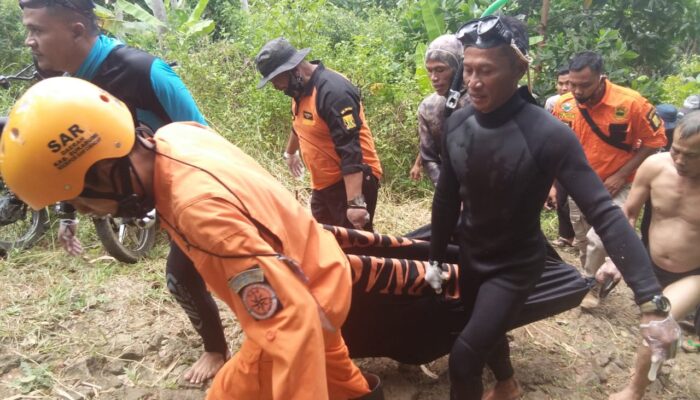 SAR Temukan Korban Tenggelam di Objek Wisata Kab Sukabumi