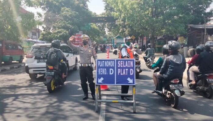 Setop Bagi Kendaraan di Luar Plat D Masuk Bandung-Cimahi