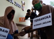 Rekonstruksi Neng Imas Mulyani Dibunuh Suaminya KJ