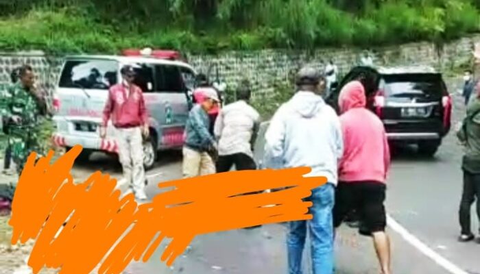 Bayi 7 Bulan Tewas, 2 Motor Adu Muka di Tikungan Pegunungan