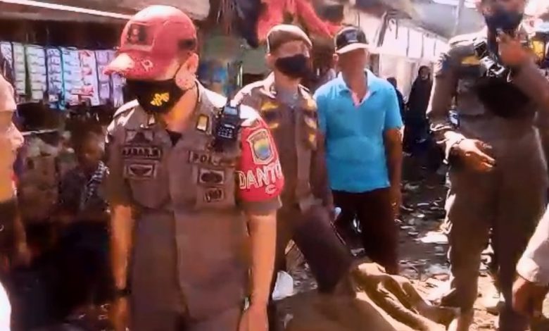 Satpol PP Cianjur Bakal Bongkar Auning PKL Membangkang IMG 20210605 WA0147