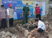 Program Pembangunan 100 Rutilahu Kadinsos Cianjur Letakan Batu Pertama