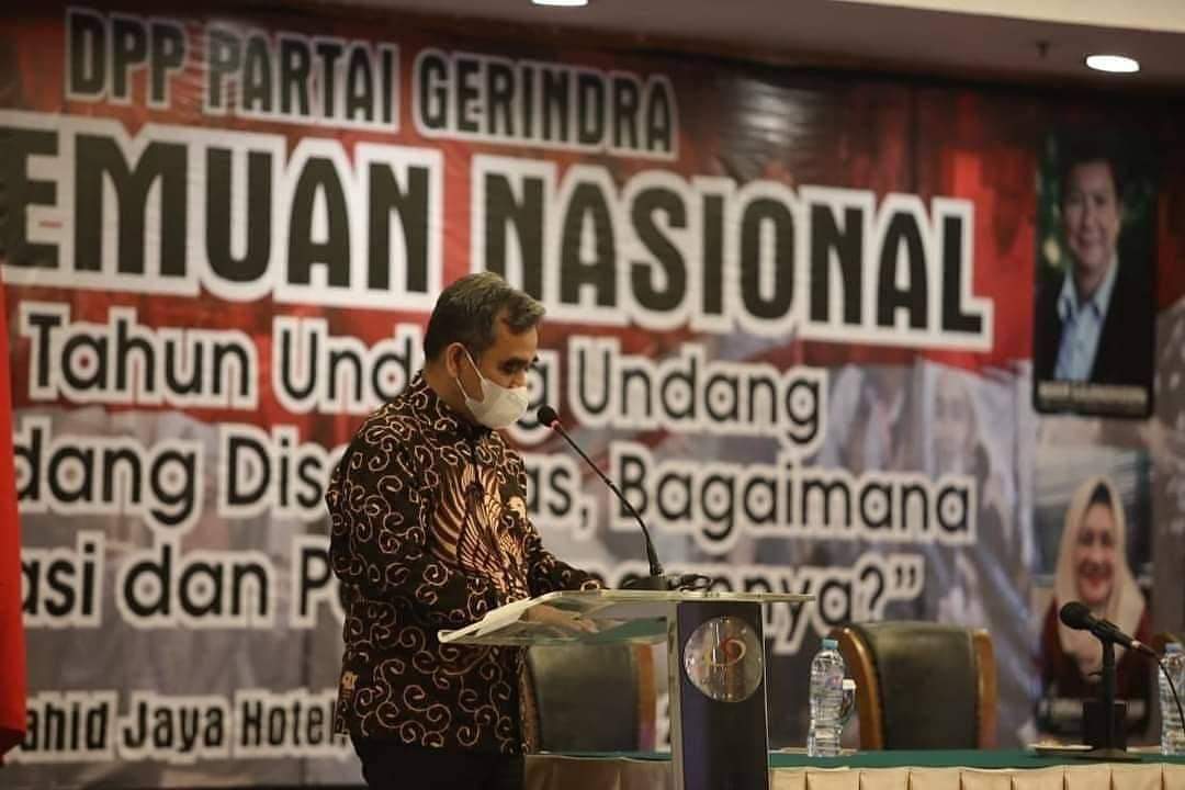 Sekjen Gerindra Ahmad Muzani