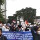 Aliansi Pemuda dan Mahasiswa Jawa Barat Bersatu Berorasi Depan Gedung Sate