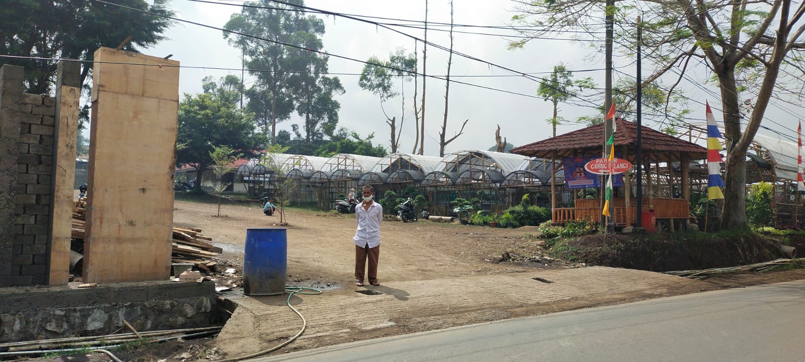 Pemdes Kertawangi Bangun Rest Area Tuk Dongkrak Ekonomi