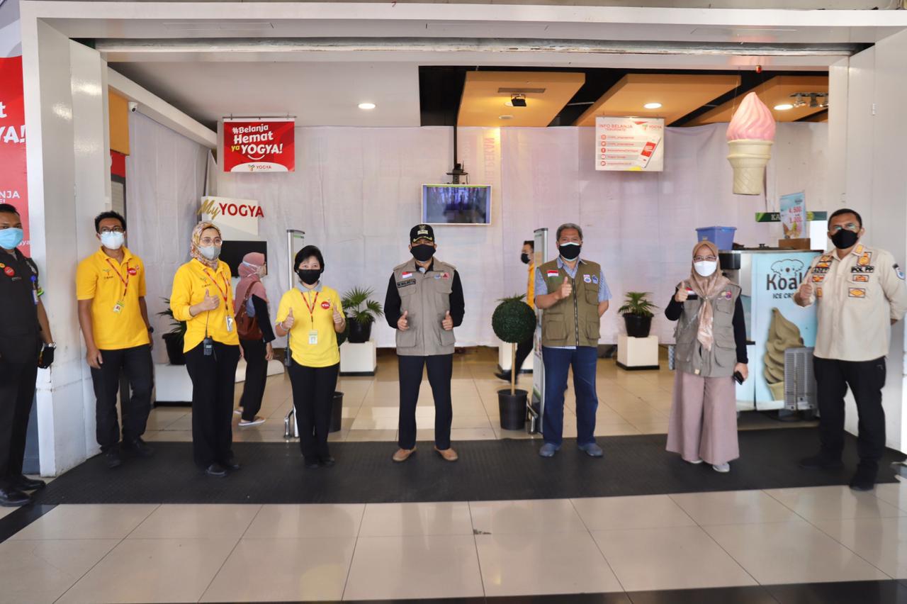 Plt Walikota Cimahi Pantau PPKM Darurat