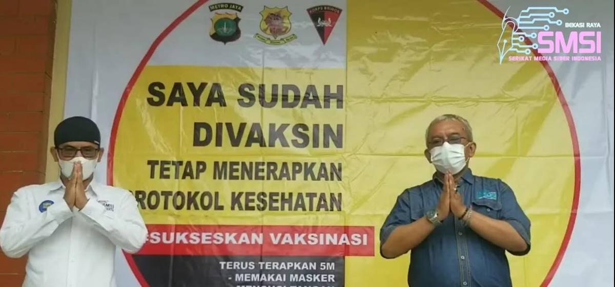 SMSI Bekasi Raya Dukung Gerakan Berani COVID-19