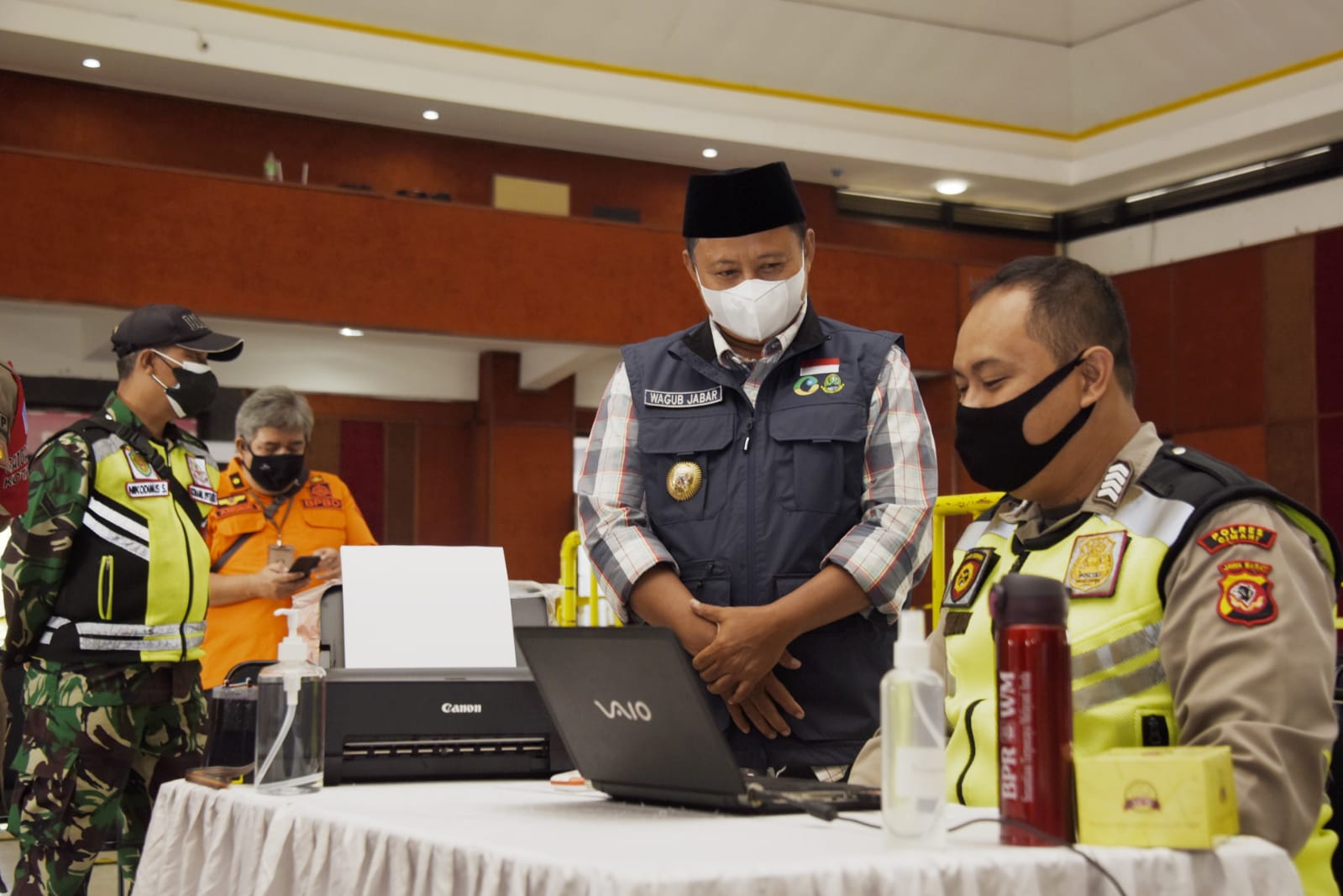 Sentra Vaksinasi COVID 19 di Kota Cimahi