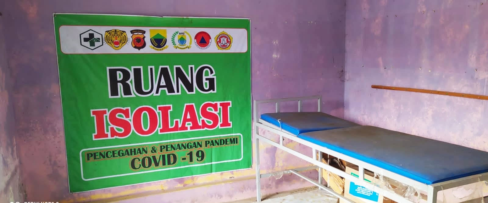 Tiga Warga Desa Sukatani Reaktif, Tempat Isoman Desa Masih Butuh Perlegkapan