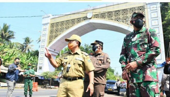 Forkopimda Cianjur Sidak ke Setiap Tempat Penyekatan PPKM Darurat