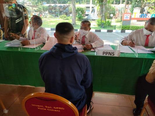 Pedagang yang Melanggar PPKM Darurat Jalani Sidang Tipiring