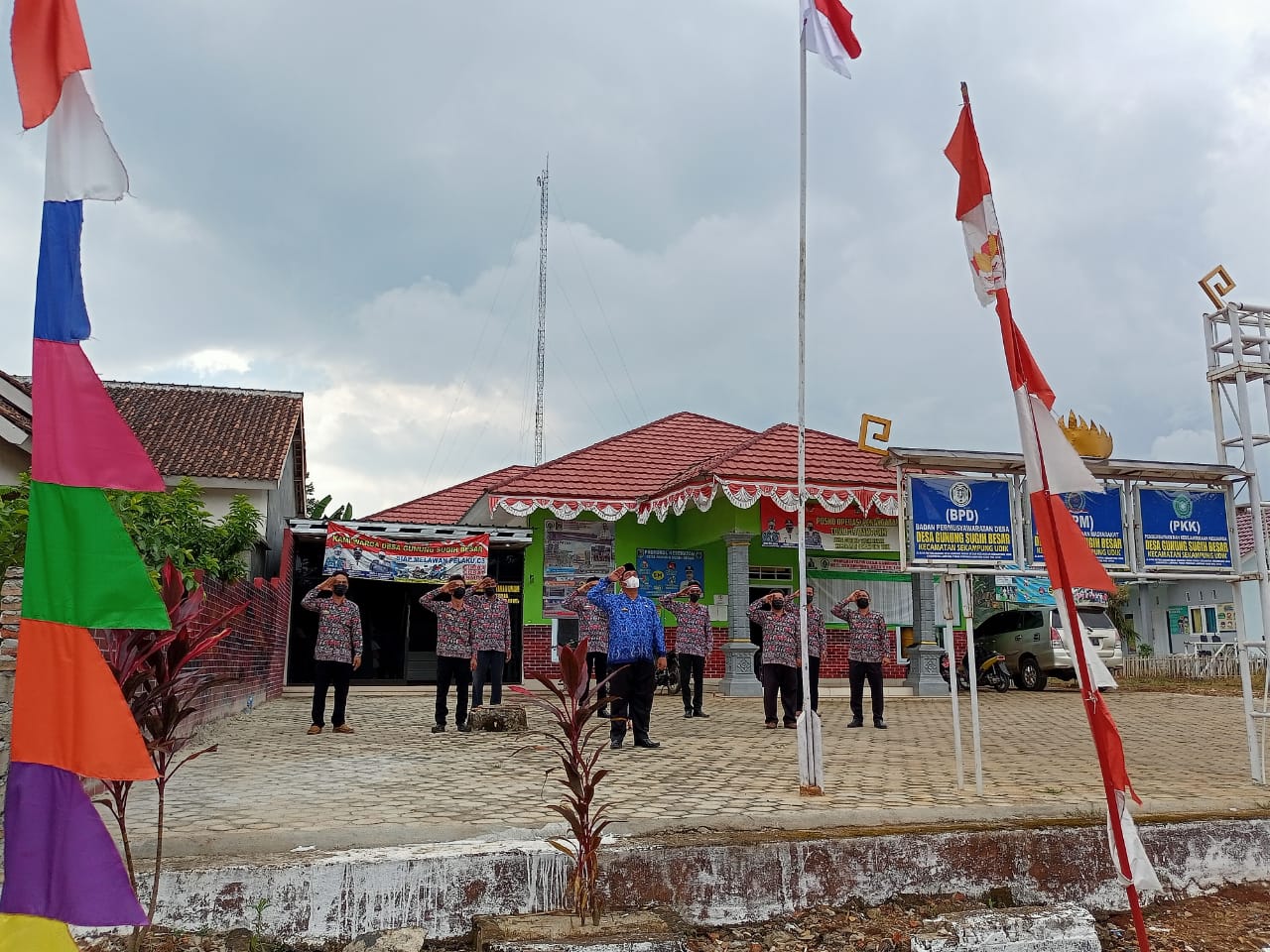 Desa Gunung Sugih Besar Peringati HUT RI Ke 76 1