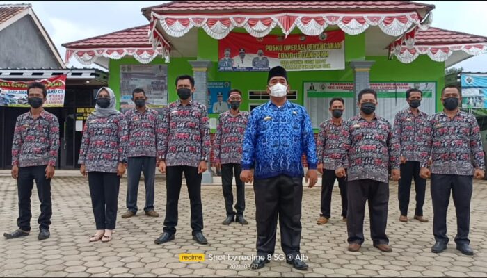 Desa Gunung Sugih Besar Peringati HUT RI Ke-76