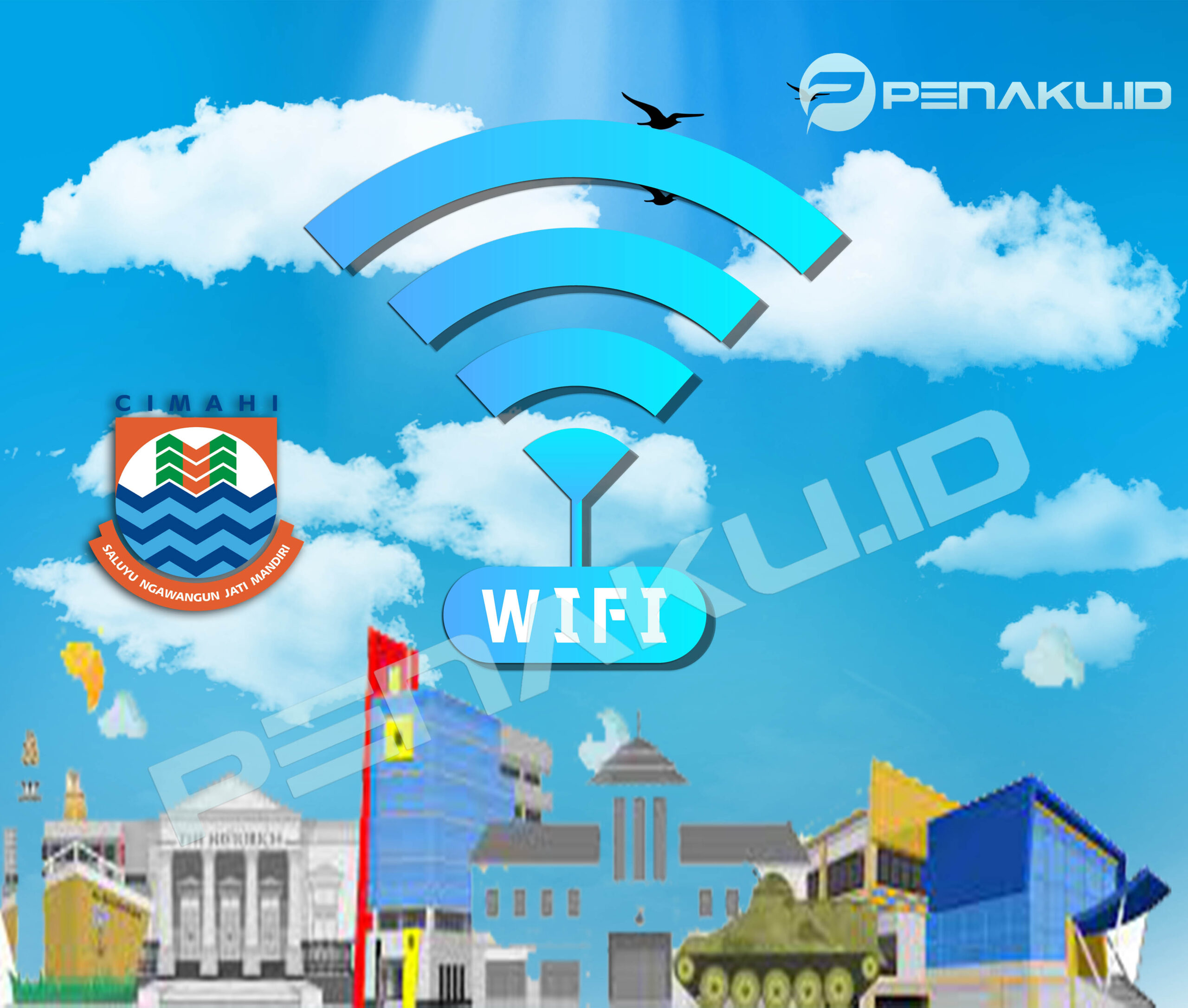Wifi Gratis Pemkot Cimahi di Lingkungan RW dan Fasilitas Umum
