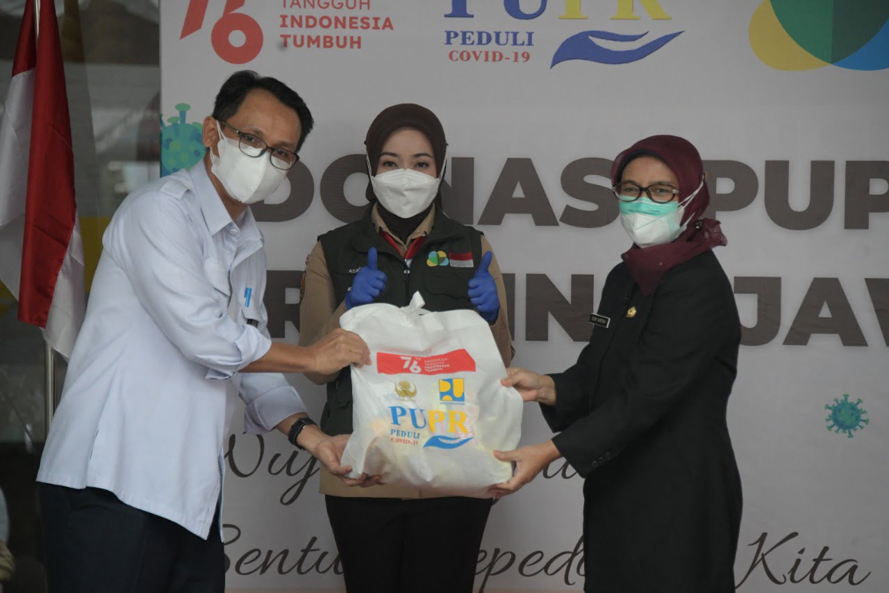 Jabar Bergerak Terima Donasi dari Kementerian PUPR 1