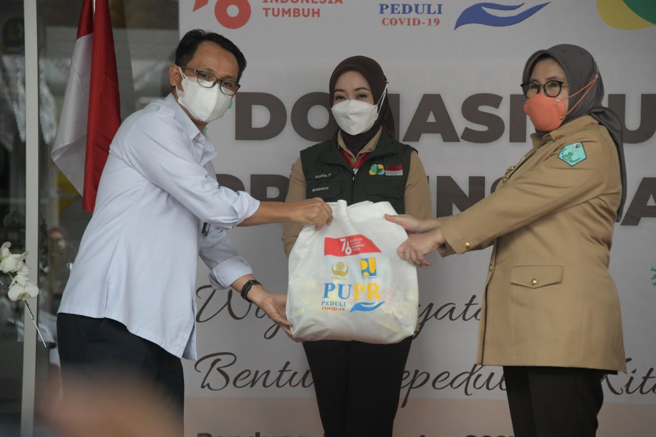 Jabar Bergerak Terima Donasi dari Kementerian PUPR