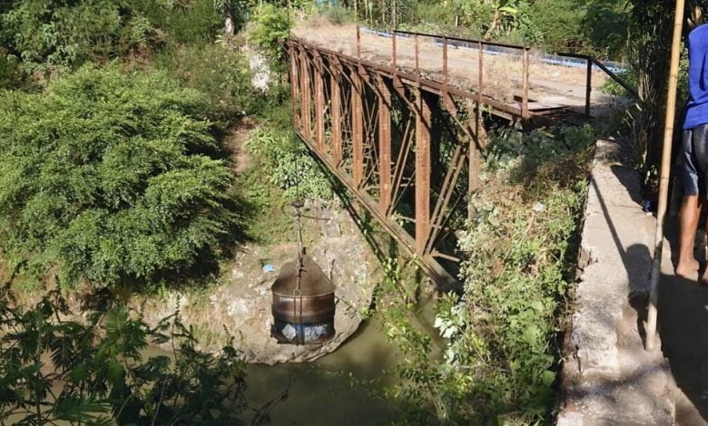 Jembatan Cisokan Lama, Monumen Perang Melawan Inggris Jembatan Cisokan Lama, Monumen Perang Melawan Inggris