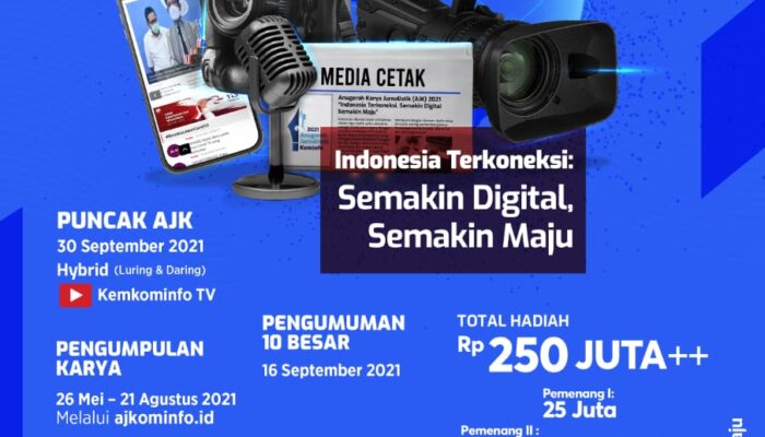 Kominfo Kembali Menyelenggarakan AJK 2021