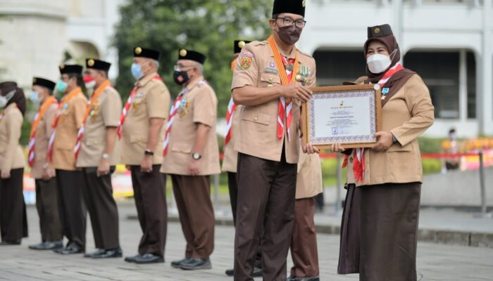 Kwarda Pramuka Jabar Luncurkan Super Aplikasi Pramuka Jabar Juara