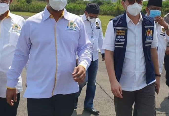 Masifkan Vaksinasi Cluster Industri, Ketum Kadin Arsjad Rasjid Turun Langsung ke Kabupaten Bekasi