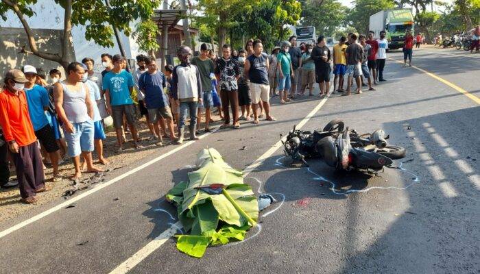 Ngebut di Ring Road, Pemotor Tewas Hantam Truk