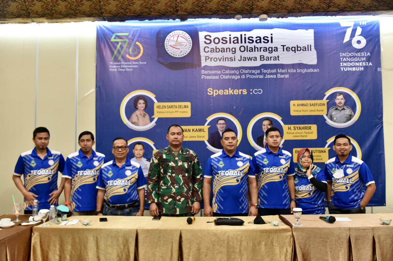 Olah Raga Teqball di Jabar Perlu Dukungan Pemerintah Provinsi