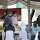 Ridwan Kamil Dampingi Kapolri dan Panglima Tinjau Vaksinasi Massal Buruh
