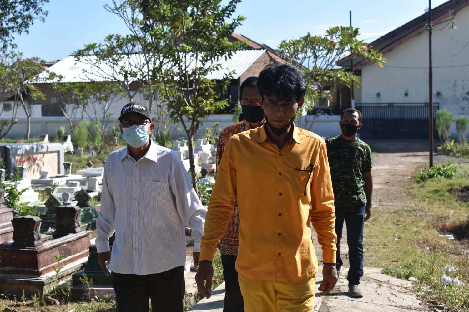 Upacara Detik Detik Proklamasi Dilaksanakan Di Areal Makam 1