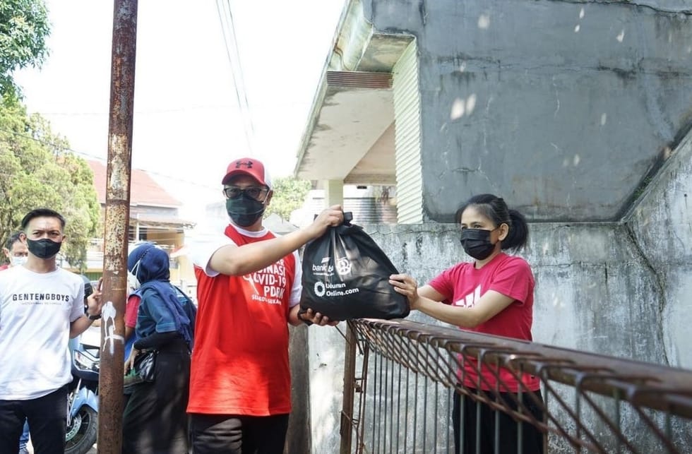 Walikota Sukabumi Tinjau Gebyar Vaksinasi