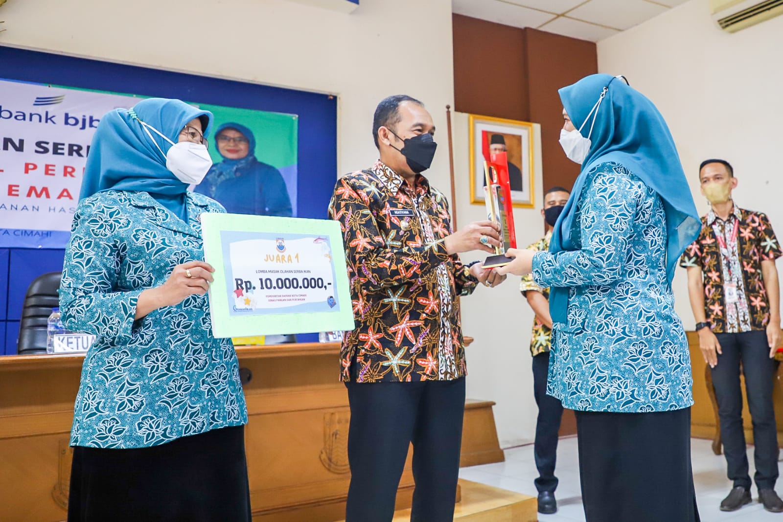 Dispangtan Kota Cimahi Lomba Memasak Ikan
