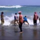 Ikan Hiu Terdampar di Pantai Sindangbarang Seberat 2 Ton