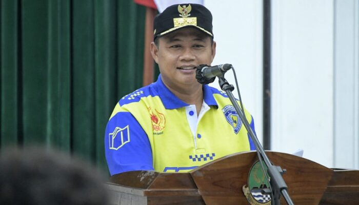 PON XX 2021, Pak Uu Memotivasi Kontingen Balap Motor