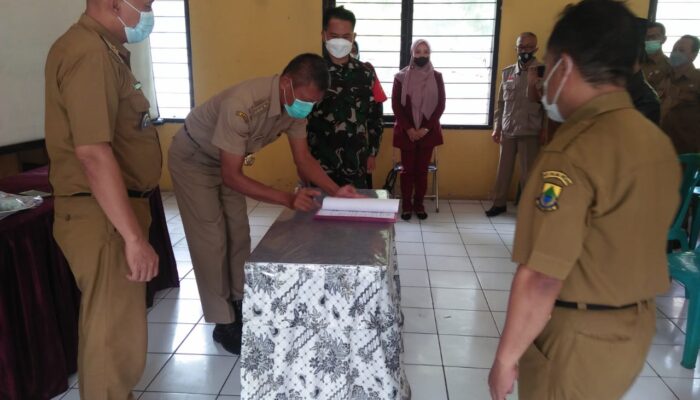 Plt Camat Ciranjang Dalu Teguh Wibowo Gelar Sertijab