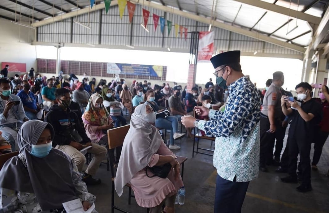 Sentra Vaksinasi Yogya, Fahmi: Ajak Keluarga Divaskin