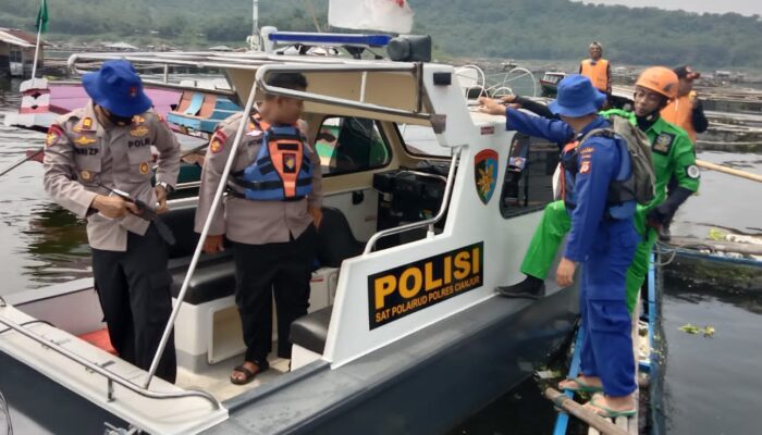 Seorang Pria Diduga Tenggelam di Waduk Cirata