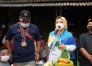 Atalia Kunjungi Kediaman Peraih 3 Medali Emas PON