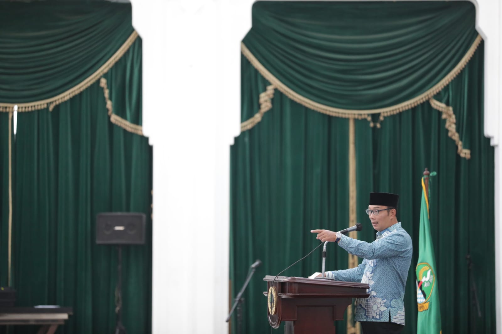 Pelepasan Kafilah STQH Jabar, Emil Kejar Juara Umum