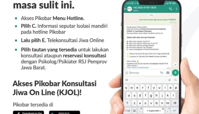 Pikobar Hadirkan Fitur Konsultasi Jiwa Online