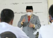 Tinjau PTM di Pangandaran, Pak Uu Pastikan Prokes Diterapkan