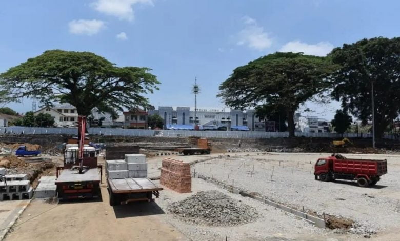 Pembangunan Alun-alun Kota Sukabumi