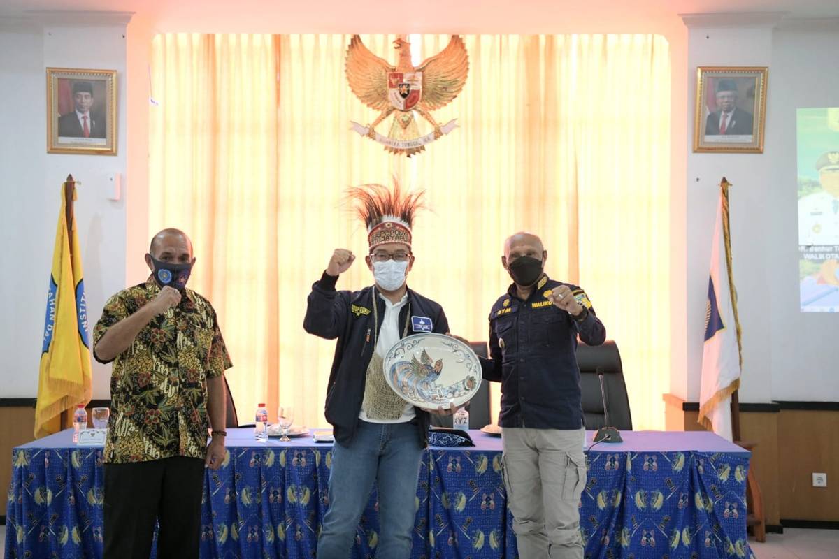 Walikota Jayapura Ucapkan Selamat Jabar Juara PON